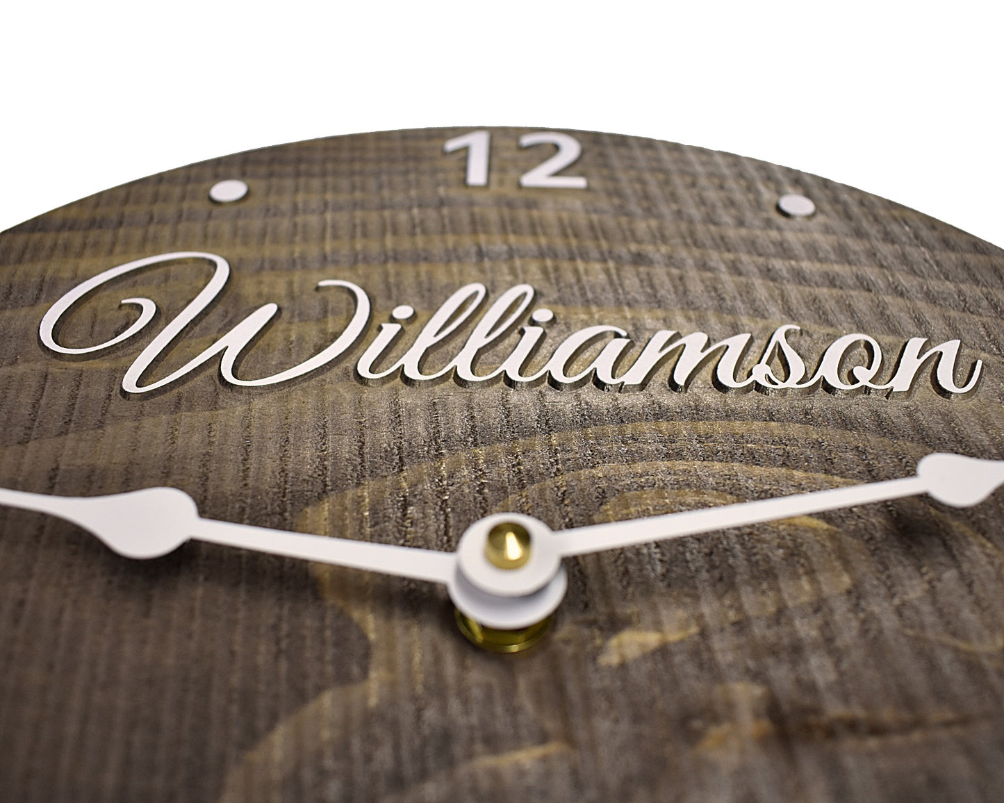 (G) 11 Inch Personalized Clock